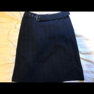 Pin stripe skirt